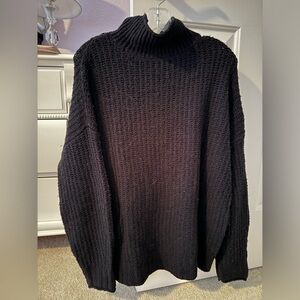 American Eagle Outfitters Black Knit Sweater